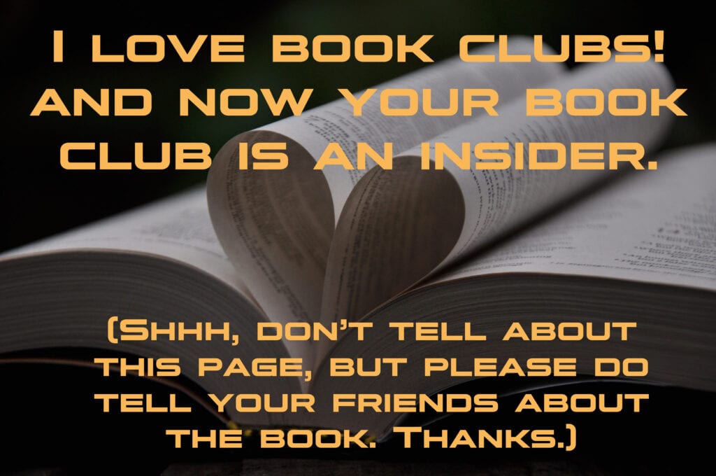 I love book clubs